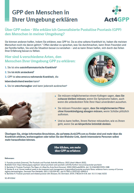 GPP den Menschen in Ihrer Umgebung erklären